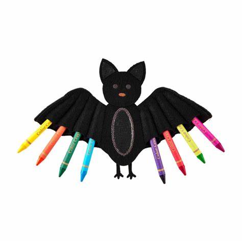 bat crayon holder