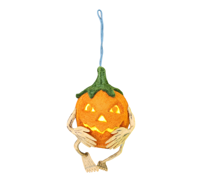 Blaze Jack O'Lantern Ornament Oval