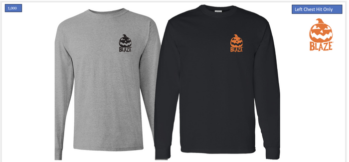 BLAZE Logo L/S T-shirt (Adult)