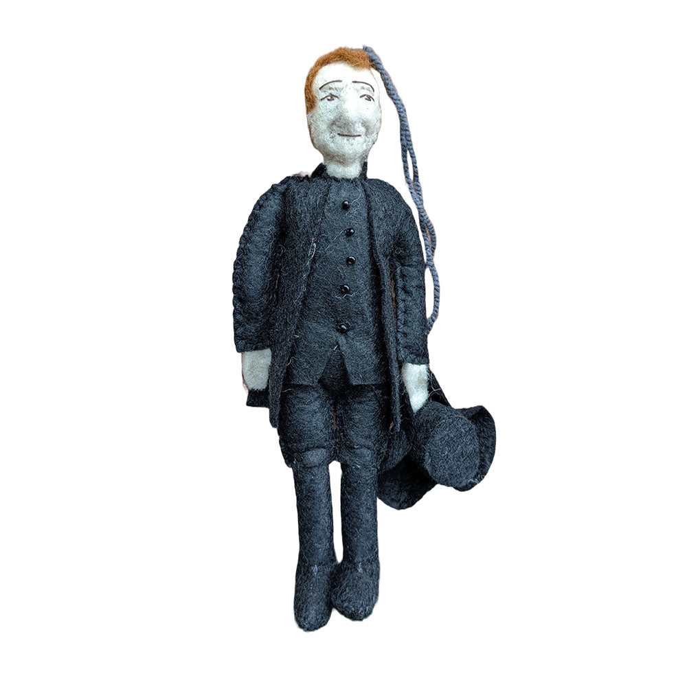 Ichabod Crane Felt Ornament