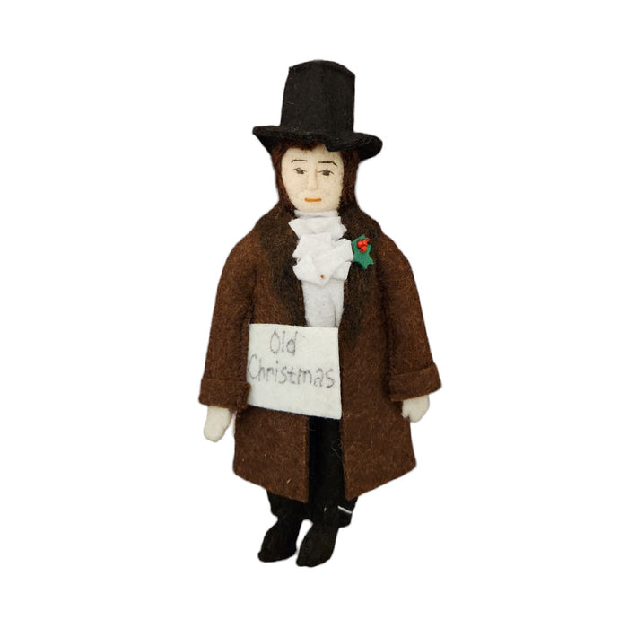 Washington Irving "Old Christmas" Felt Ornament