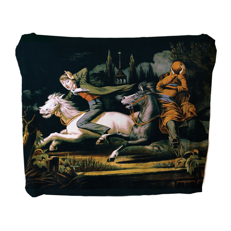 Ichabod Crane and the Headless Horseman Blanket