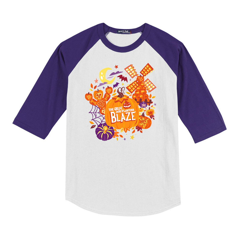 Blaze Whimsical Raglan T-Shirt for Kids