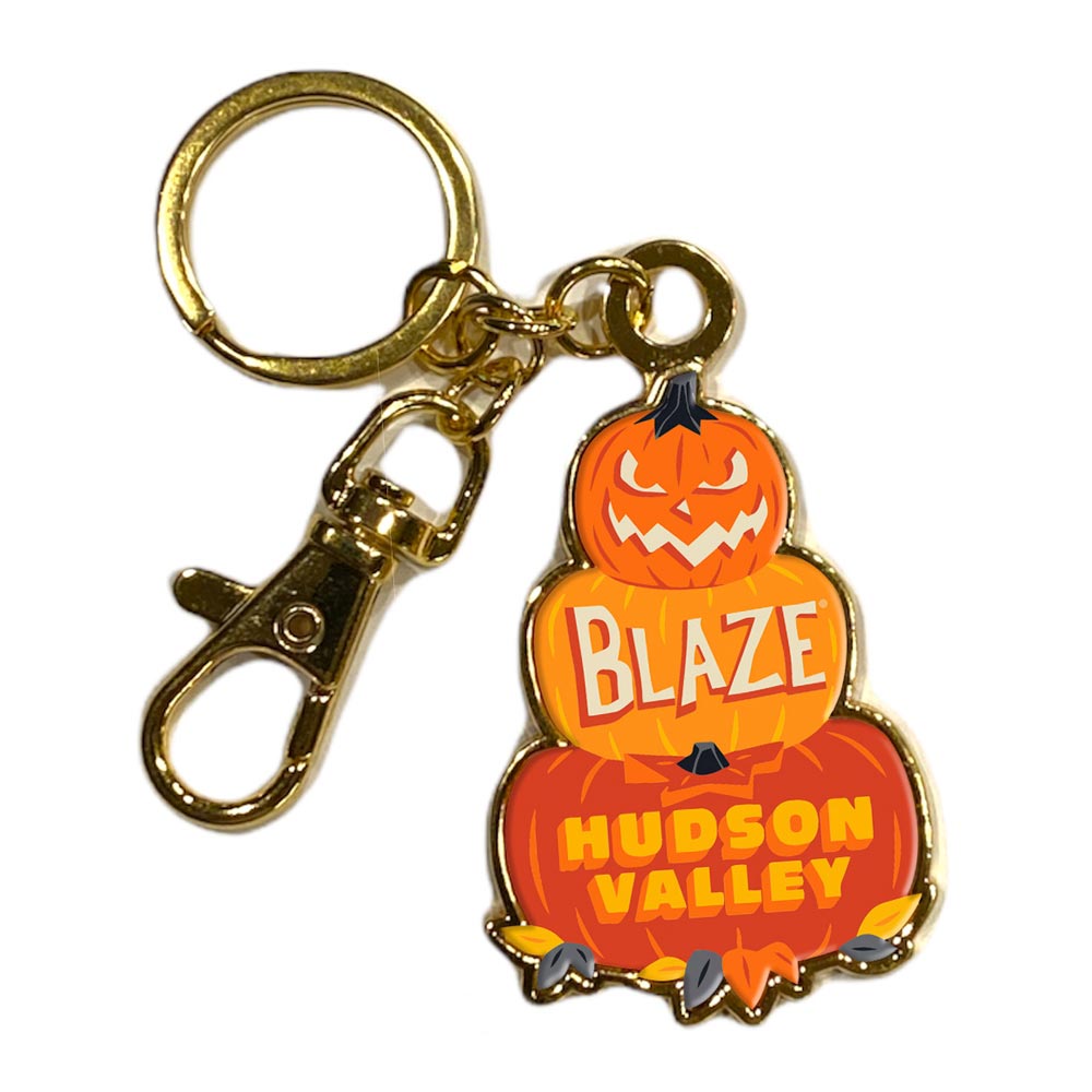 Blaze: Hudson Valley - Playful Pumpkin Keychain
