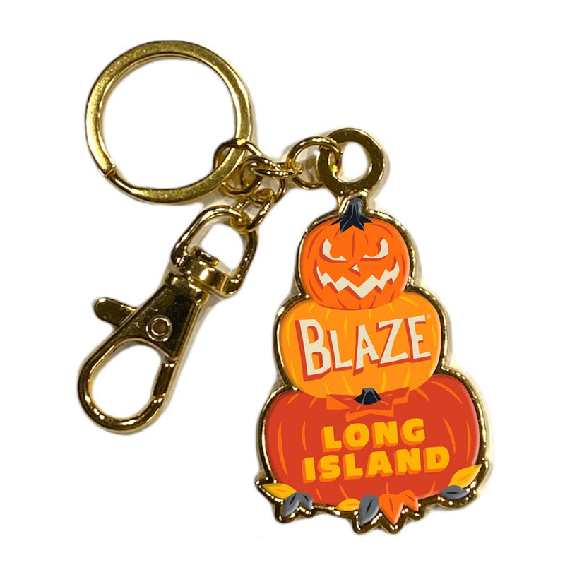 Blaze: Long Island - Playful Pumpkin Keychain