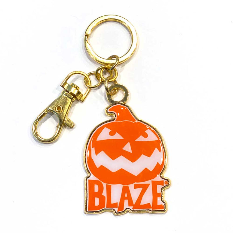 Blaze Logo Gold Keychain
