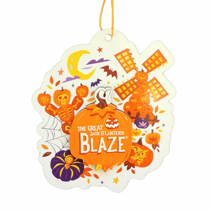 Blaze Whimsical Wood Ornament