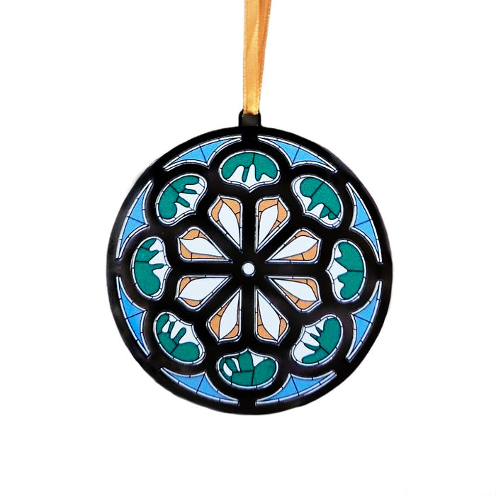 Rose Window Ornament
